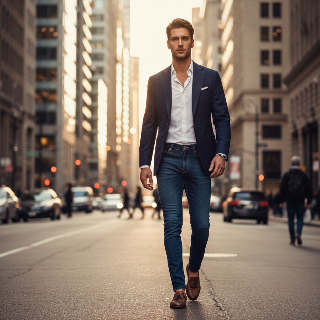 How to Wear a Blazer with Jeans: A Complete Style Guide