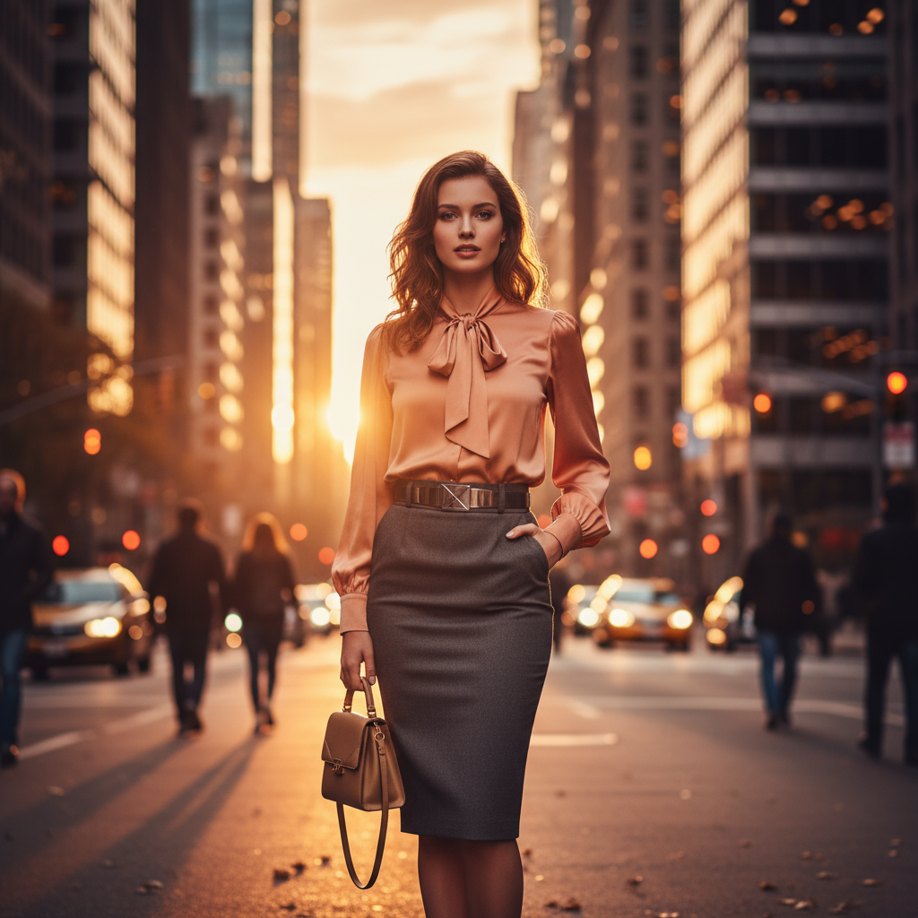 How to Style a Pencil Skirt