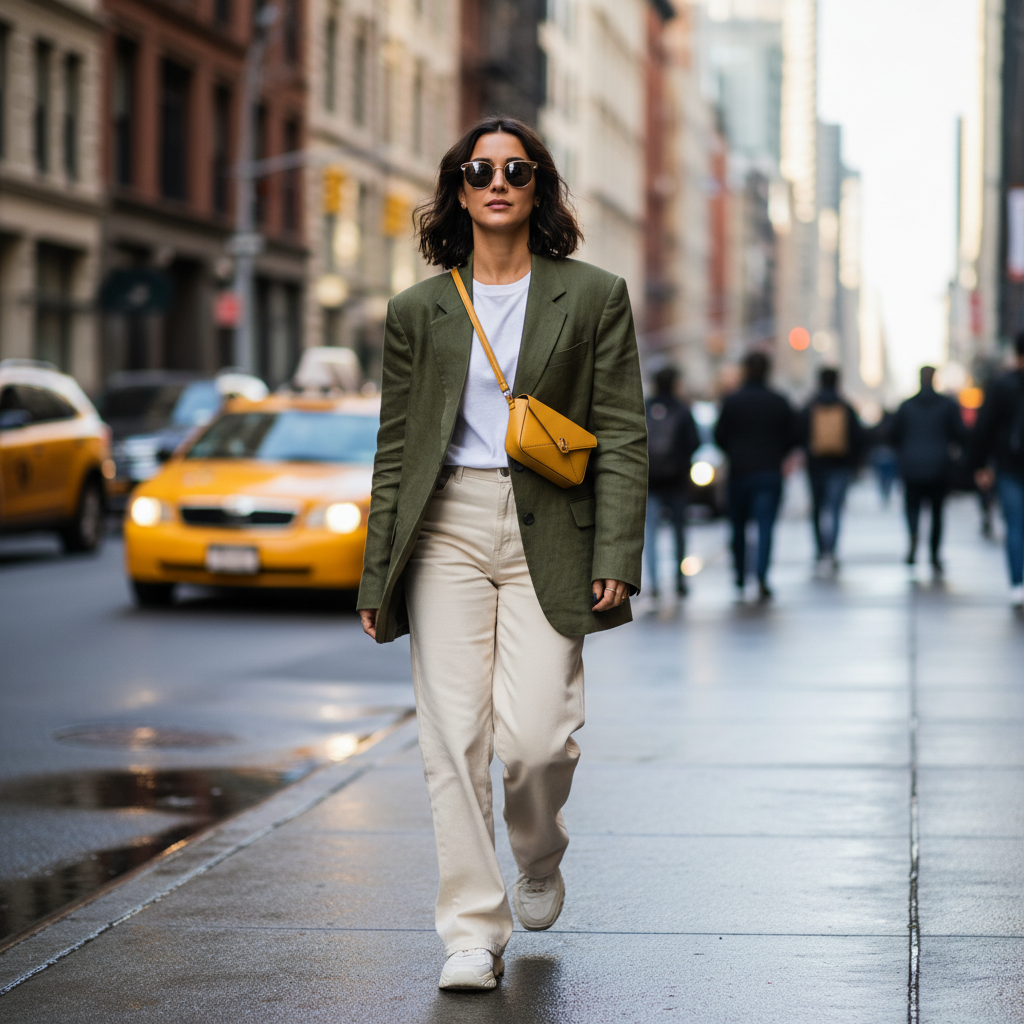 How to Wear an Oversized Blazer