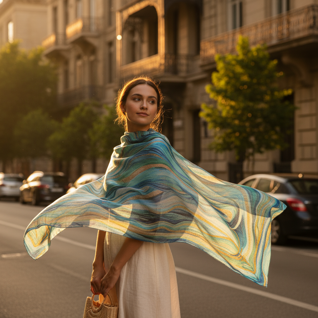 How to Wear Summer Scarves