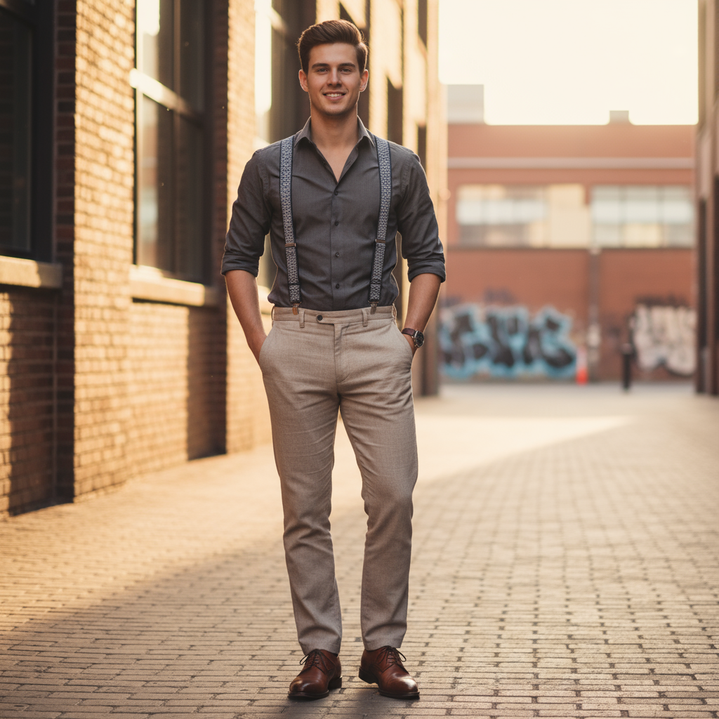 How to Wear Suspenders